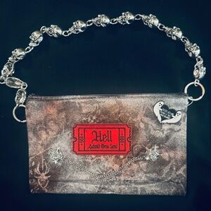 Custom Made Clutch - Great Halloween bag!